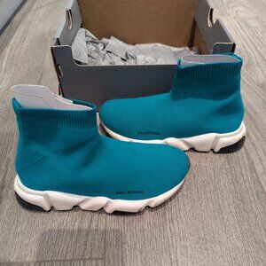 Balenciaga Logo Speed Sock Trainers - Kids